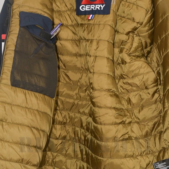 BLUE COAL NWT Gerry Men's Nimbus Tech Jacket Nocturne Detachable Hooded - Picture 6 of 15